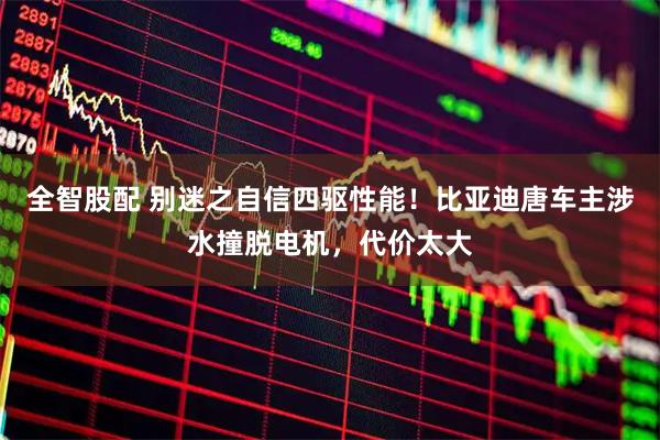 全智股配 别迷之自信四驱性能！比亚迪唐车主涉水撞脱电机，代价太大